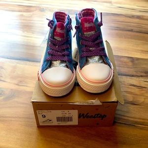 Toddler Girls Weestep sneakers. 9